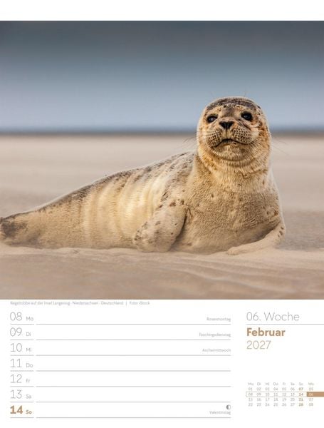 Produktbild: Am Meer Wochenplaner Kalender 2027