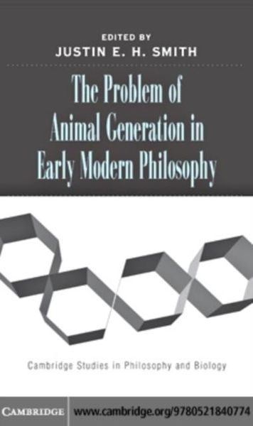 Produktbild: Problem of Animal Generation in Early Modern Philosophy