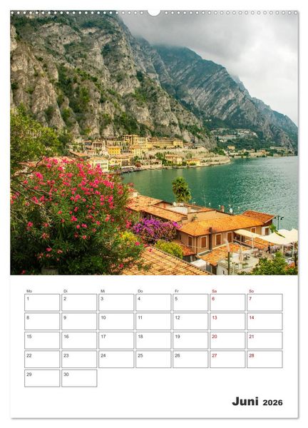 Produktbild: Limone sul Garda - Urlaubsplaner (Wandkalender 2026 DIN A2 hoch), CALVENDO Monatskalender