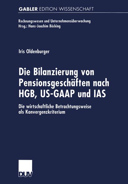 Produktbild: Die Bilanzierung von Pensionsgesch&auml;ften nach HGB, US-GAAP und IAS