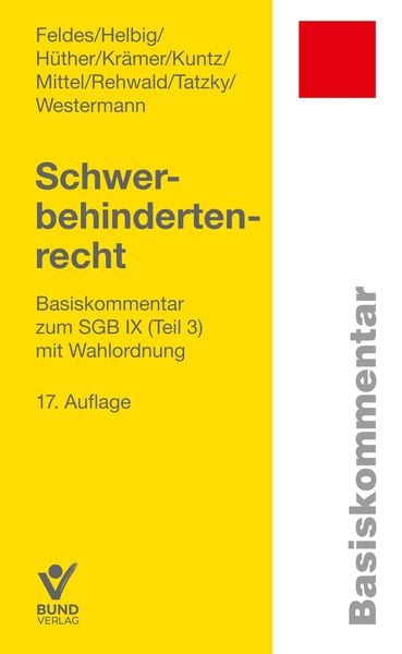 Produktbild: Schwerbehindertenrecht