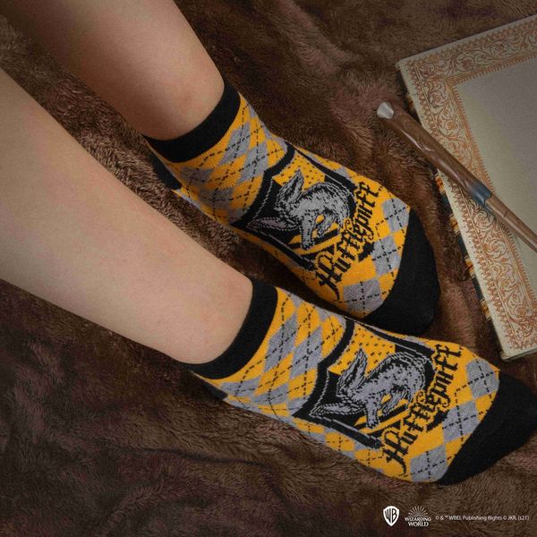 Produktbild: Harry Pottter Socken "Hufflepuff"