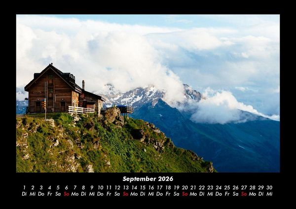 Produktbild: Berge 2026 Fotokalender DIN A3