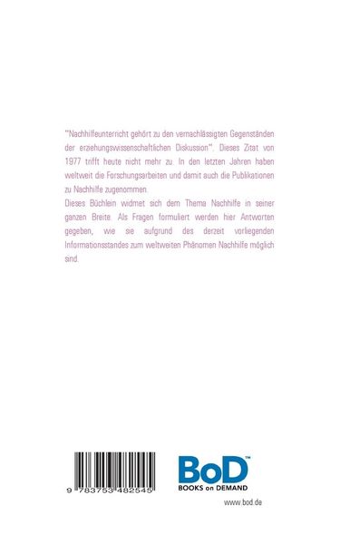 Produktbild: Nachhilfe