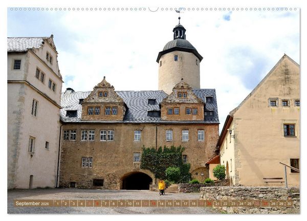 Produktbild: Rund um P&ouml;&szlig;neck - Im Saale-Orla-Kreis (Wandkalender 2026 DIN A2 quer), CALVENDO Monatskalender