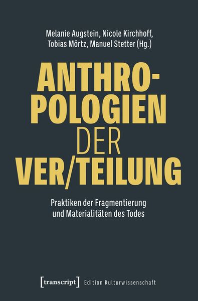 Produktbild: Anthropologien der Ver/Teilung