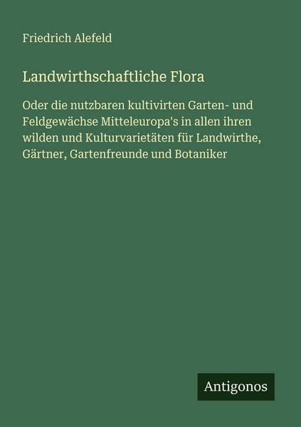 Produktbild: Landwirthschaftliche Flora