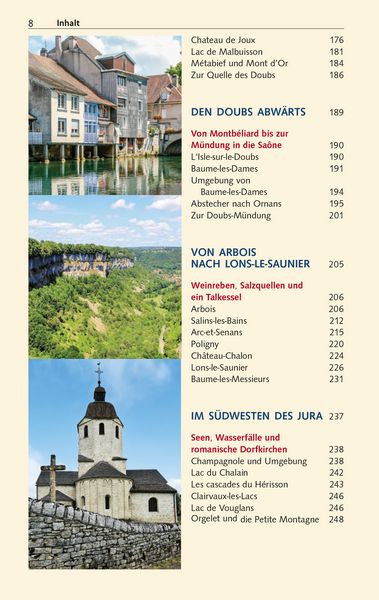 Produktbild: TRESCHER Reiseführer Französischer Jura