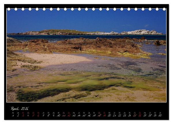 Produktbild: Korsika - Insel rauer Sch&ouml;nheit (Tischkalender 2026 DIN A5 quer), CALVENDO Monatskalender