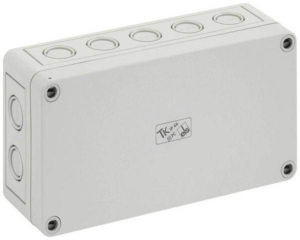 Produktbild: Spelsberg TK PC 1809-6-M Installations-Geh&auml;use 94 x 180 x 57 Polystyrol, Polycarbonat, Polyurethan, Polyamid Lichtgrau 1 St.