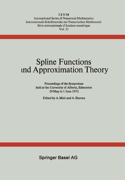 Produktbild: Spline Functions and Approximation Theory
