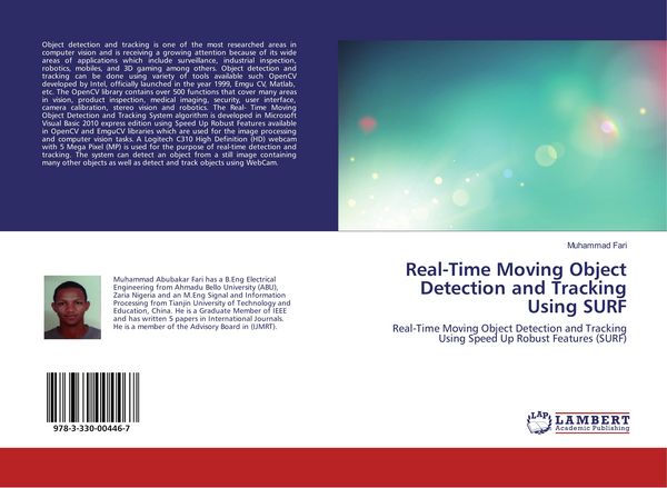Produktbild: Real-Time Moving Object Detection and Tracking Using SURF