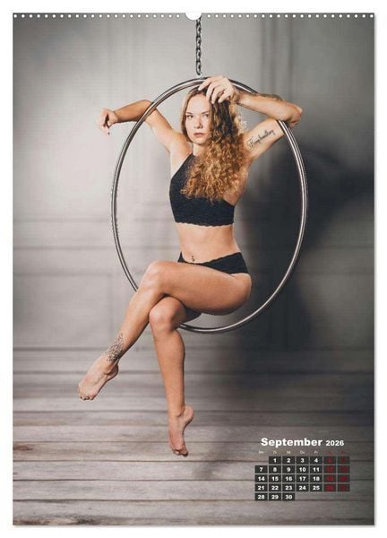 Produktbild: Aerial Hoop Magic (hochwertiger Premium Wandkalender 2026 DIN A2 hoch), Kunstdruck in Hochglanz