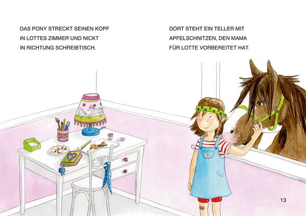 Produktbild: Lesel&ouml;wen 1. Klasse - Zwei Freundinnen und ein freches Pony (Gro&szlig;buchstabenausgabe)