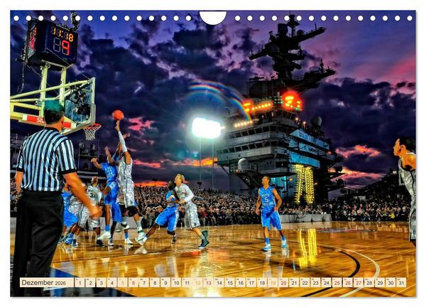 Produktbild: Basketball - so cool (Wandkalender 2026 DIN A4 quer), CALVENDO Monatskalender