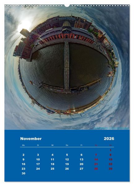 Produktbild: Planet Hafencity - Universum Hamburg (hochwertiger Premium Wandkalender 2026 DIN A2 hoch), Kunstdruck in Hochglanz