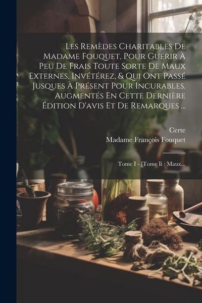 Produktbild: Les Rem&egrave;des Charitables De Madame Fouquet, Pour Gu&eacute;rir &Agrave; Peu De Frais Toute Sorte De Maux Externes, Inv&eacute;t&eacute;rez, & Qui Ont Pass&eacute; Jusques &Agrave; Pr&eacute;sent Pour