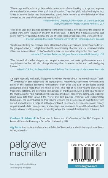 Produktbild: The Economics of Multitasking
