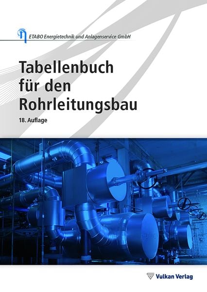 Produktbild: Tabellenbuch f&uuml;r den Rohrleitungsbau