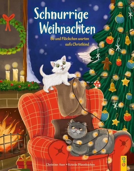 Schnurrige Weihnachten, Gebundene Ausgabe von Christine Auer, G&G Verlag, Kinder- und Jugendbuch, 9783707426878