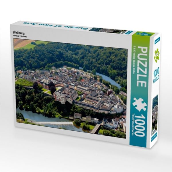 Produktbild: CALVENDO Puzzle Weilburg | 1000 Teile Lege-Gr&ouml;&szlig;e 64x48cm Foto-Puzzle f&uuml;r gl&uuml;ckliche Stunden