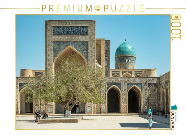 Produktbild: CALVENDO Puzzle Kalon-Moschee in Buchara | 1000 Teile Lege-Gr&ouml;&szlig;e 64x48cm Foto-Puzzle f&uuml;r gl&uuml;ckliche Stunden
