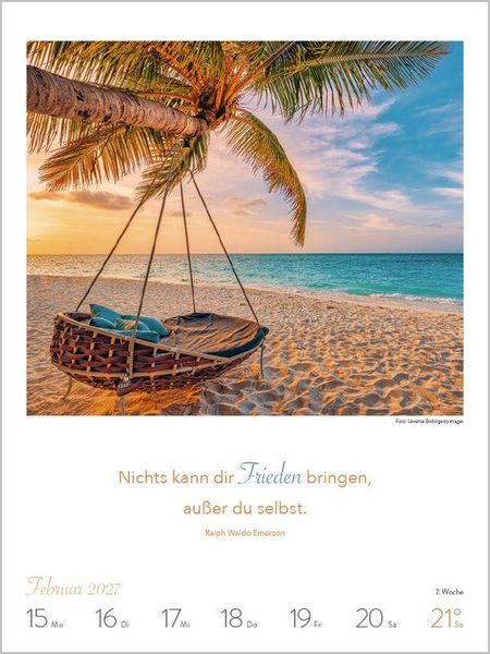 Produktbild: Literaturkalender Lebensweisheiten 2027