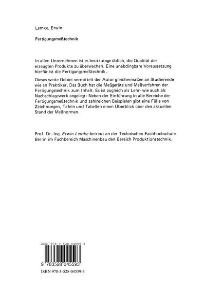 Produktbild: Fertigungsme&szlig;technik