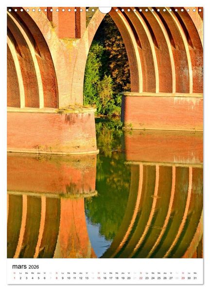 Produktbild: Reflets d'eau (Calendrier mural 2026 DIN A3 horizontal), CALVENDO calendrier mensuel