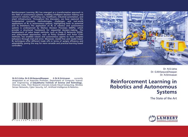 Produktbild: Reinforcement Learning in Robotics and Autonomous Systems