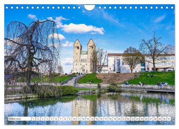 Produktbild: PADERBORN - Stadt an den Quellen (Wandkalender 2026 DIN A4 quer), CALVENDO Monatskalender