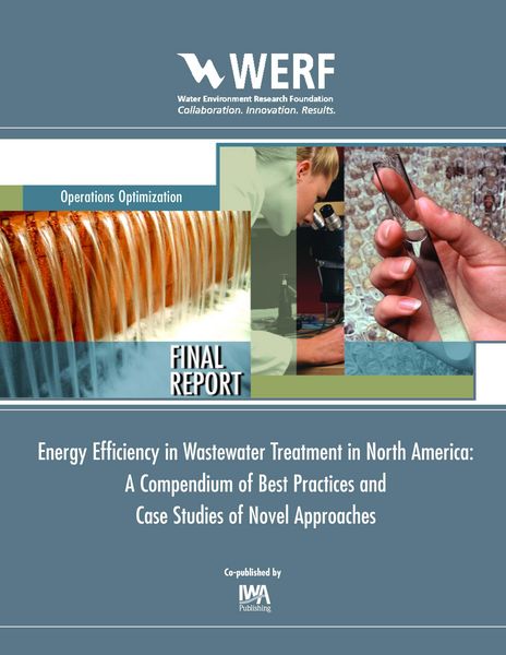 Produktbild: Energy Efficiency in Wastewater Treatment in North America