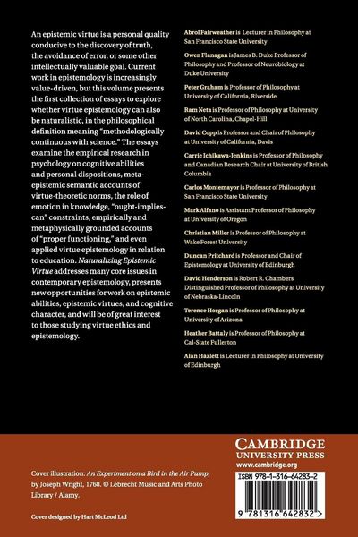Produktbild: Naturalizing Epistemic Virtue
