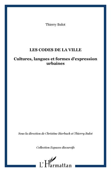 Produktbild: Les codes de la ville
