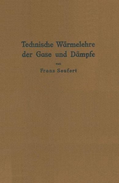 Produktbild: Technische W&auml;rmelehre der Gase und D&auml;mpfe