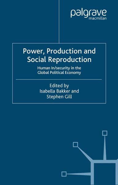 Produktbild: Power, Production and Social Reproduction