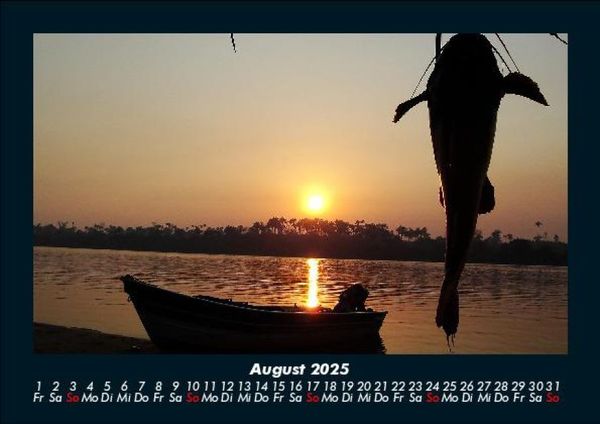 Produktbild: Bootskalender 2025 Fotokalender DIN A5