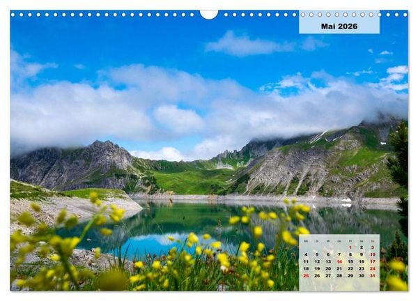Produktbild: L&uuml;nersee - die blaue Perle der Alpen (Wandkalender 2026 DIN A3 quer), CALVENDO Monatskalender