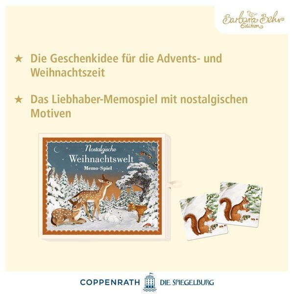 Produktbild: Schachtelspiel - Nostalgische Weihnachtswelt