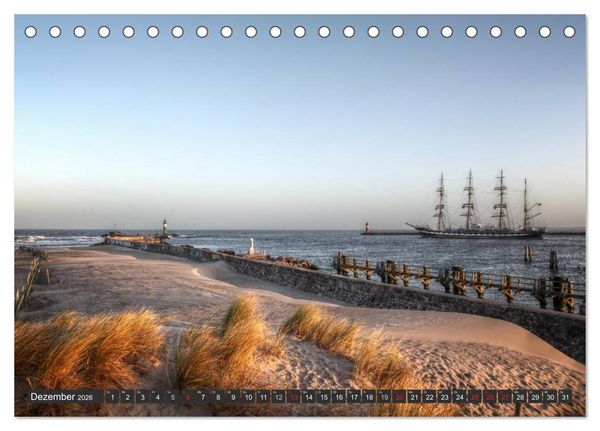 Produktbild: Segelimpressionen (Tischkalender 2026 DIN A5 quer), CALVENDO Monatskalender