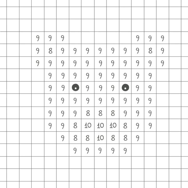PIXEL-Malbuch für Kinder. Malen nach Zahlen. 5-7 Jahre