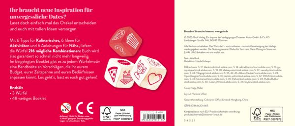 Produktbild: W&uuml;rfelorakel &ndash; Date Night