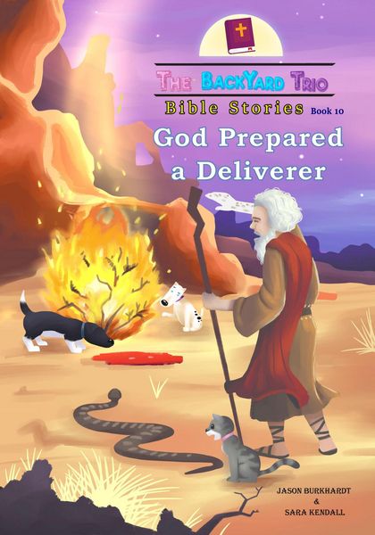 Produktbild: God Prepared A Deliverer (The BackYard Trio Bible Stories, #10)