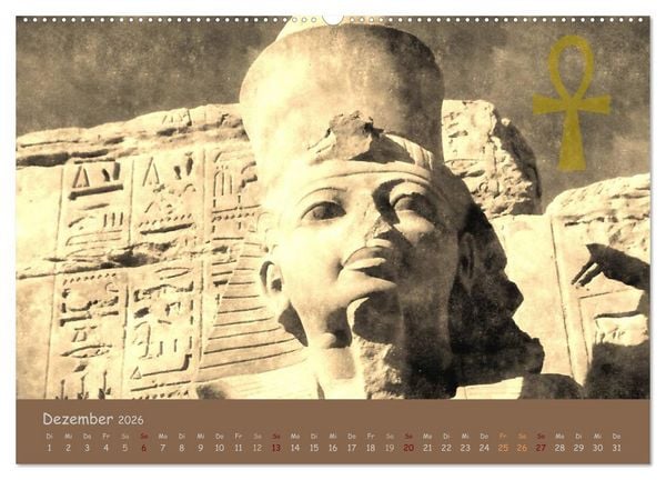 Produktbild: &Auml;gypten Nostalgie & Antike 2026 (Wandkalender 2026 DIN A2 quer), CALVENDO Monatskalender