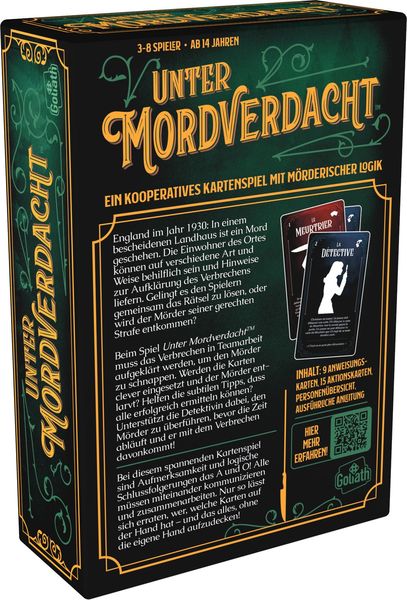 Produktbild: Unter Mordverdacht