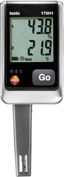 Produktbild: testo 0572 1754 175 H1 Luftfeuchte-Datenlogger Messgr&ouml;&szlig;e Temperatur, Luftfeuchtigkeit -20 bis +55 &deg;C 0 bis 100 % rF