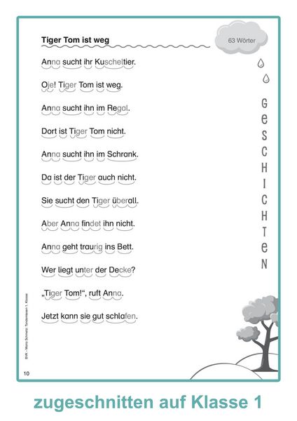 Produktbild: Tandemlesen 1. Klasse