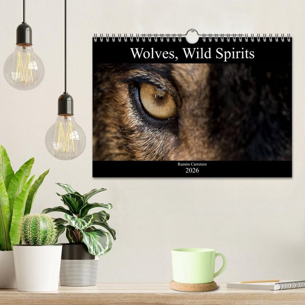 Produktbild: Wolves, Wild Spirits (Wall Calendar 2026 DIN A4 landscape), CALVENDO 12 Month Wall Calendar