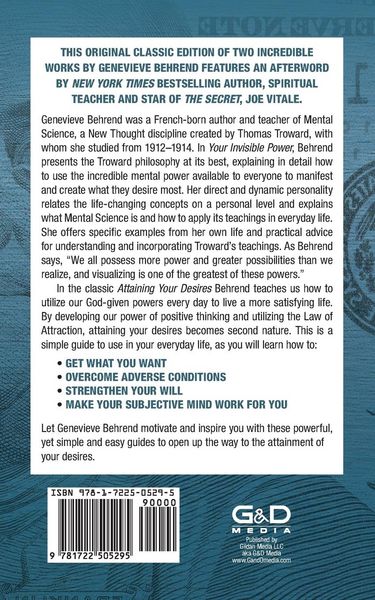 Produktbild: Your Invisible Power and Attaining Your Desires (Original Classic Edition)