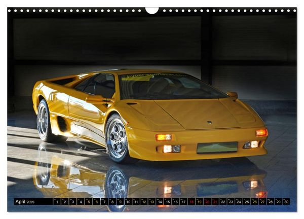 Produktbild: Der Teufel tr&auml;gt Gelb - Lamborghini Diablo (Wandkalender 2025 DIN A3 quer), CALVENDO Monatskalender